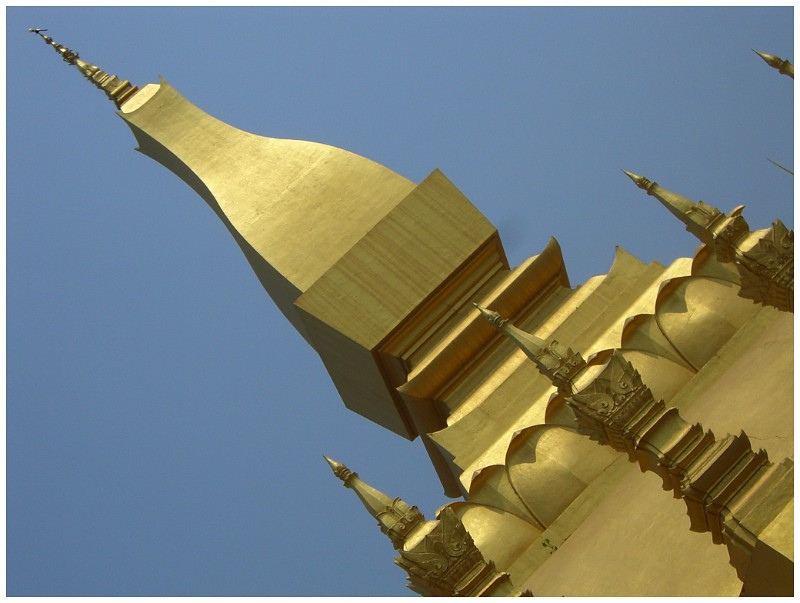 Golden Stupa, Laos.JPG